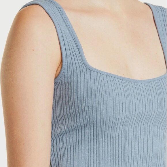 Vince Rib Sweetheart-Neck Camisole, Size S, Pre-Owned, Fair Condition - Picture 3 of 9